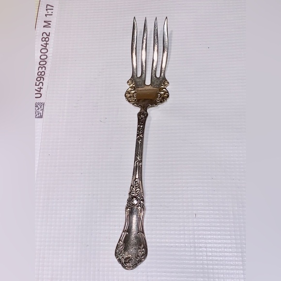 Vintage Rockford SP Co Rosemary Cold Meat Serving Fork 7 1/2” - Picture 1 of 2